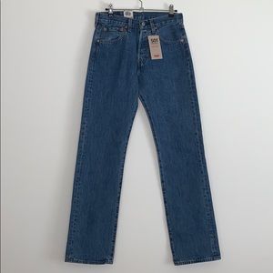 Men’s Levi’s original 501 button fly straight leg